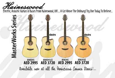 Haineswood Guitars in UAE
