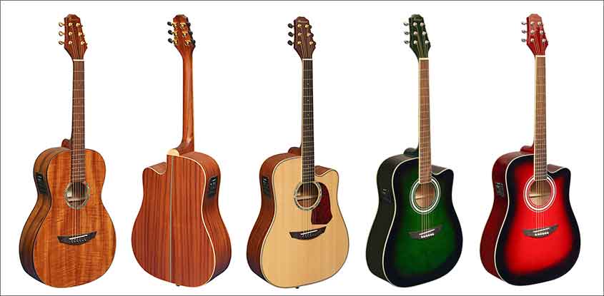 Electro Acoustic Guitar Haineswood UAE