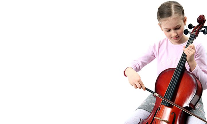 Cello Student at our music school