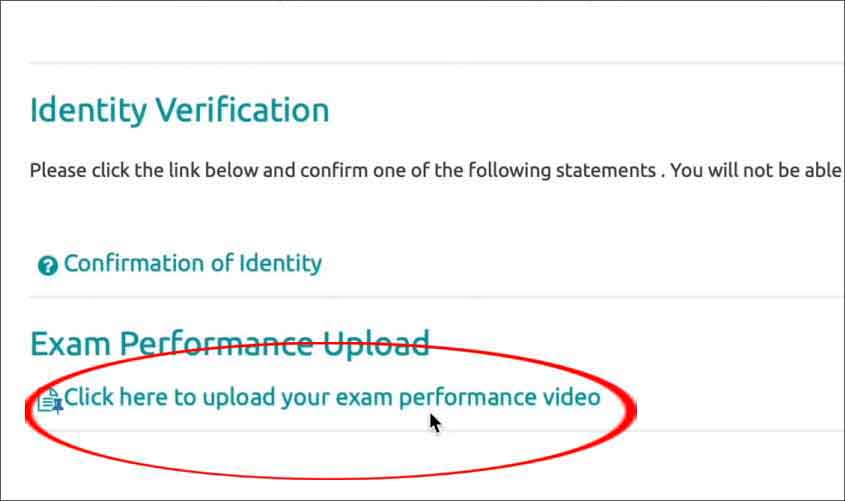 Trinity Digital Exam Steps