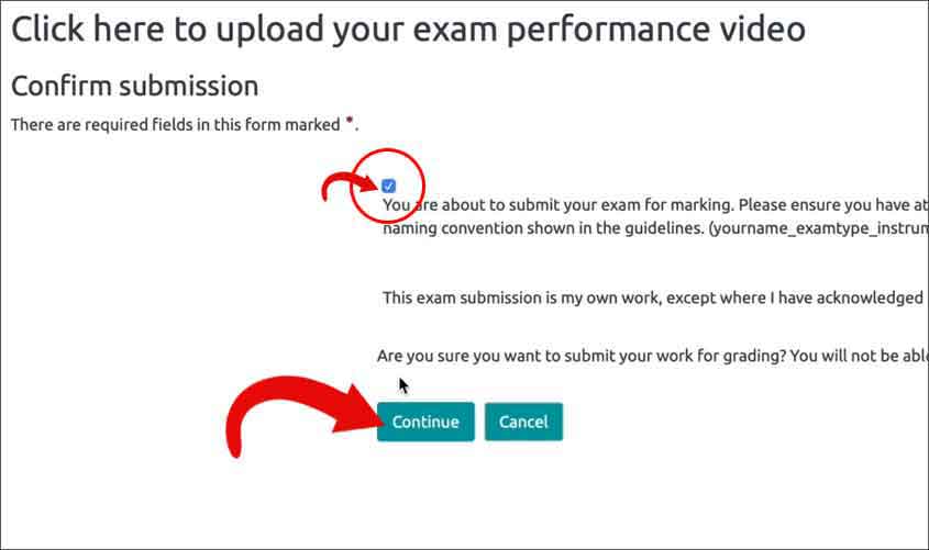 Trinity Digital Exam Steps UAE