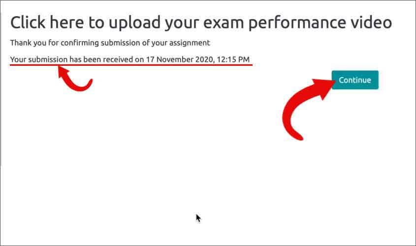 Trinity Digital Exam Steps UAE