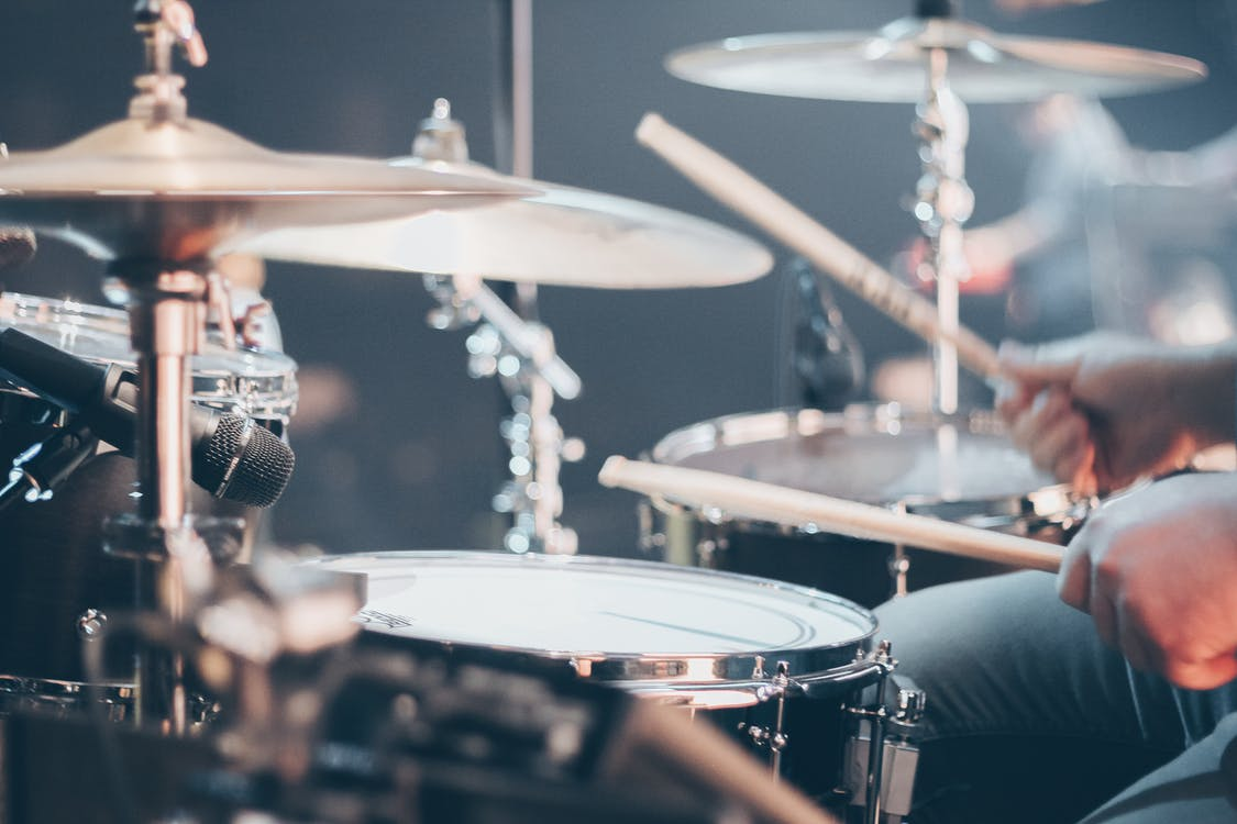 a drumming kit