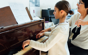 piano lesson