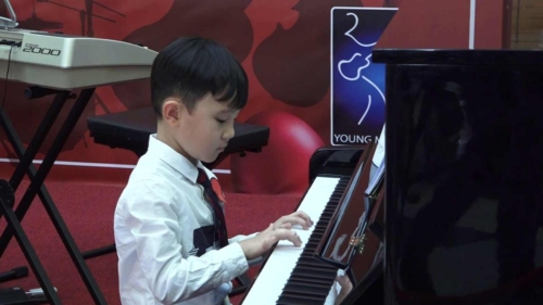 Piano Student At Young Musician Music Institute