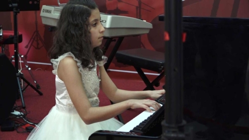 Piano Student At Young Musician Music Institute