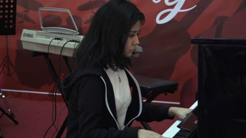 Piano Student At Young Musician Music Institute