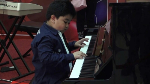 Piano Student At Young Musician Music Institute